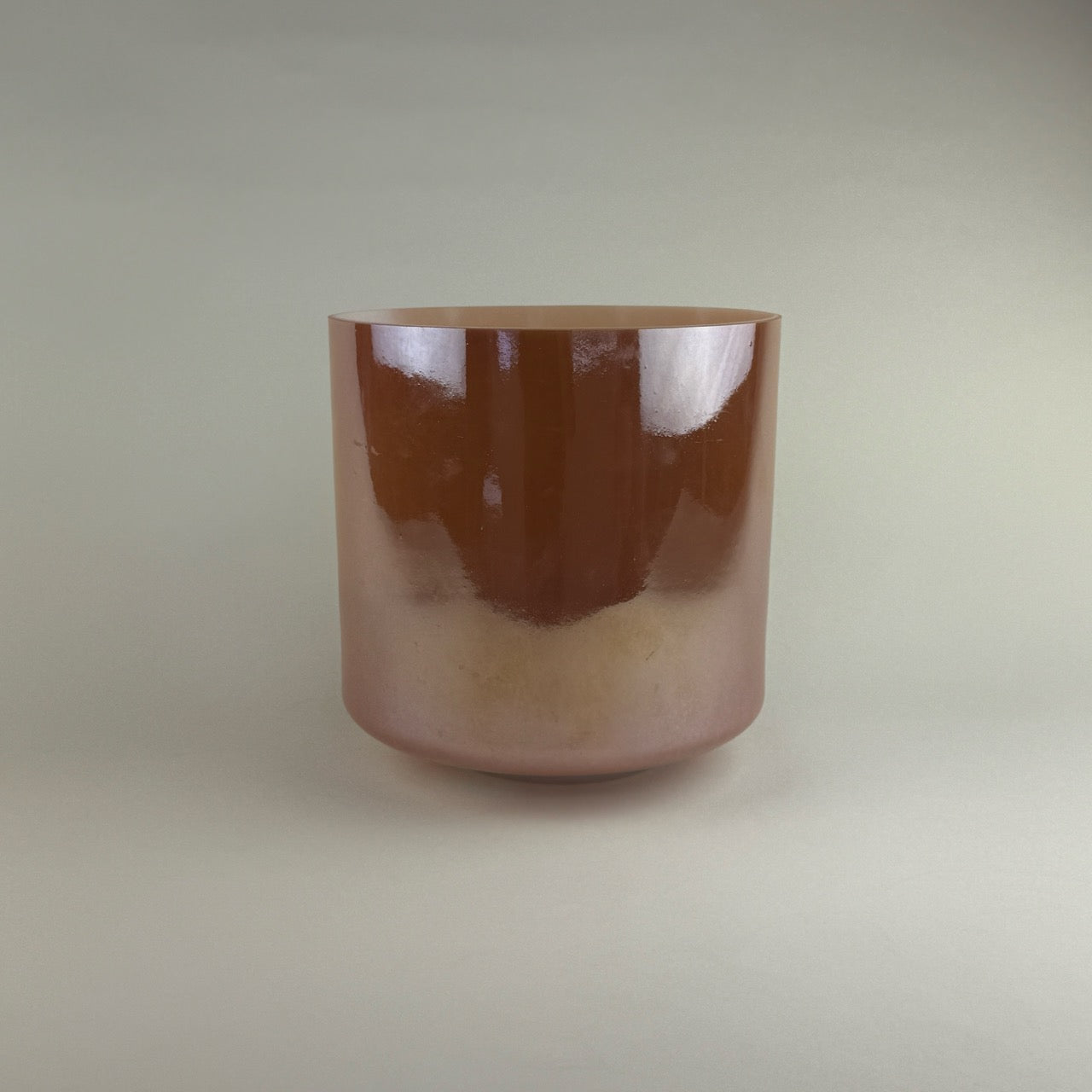 8" B+35 Sedona Red Rock, Palladium (Outside) Alchemy™ Crystal Bowl