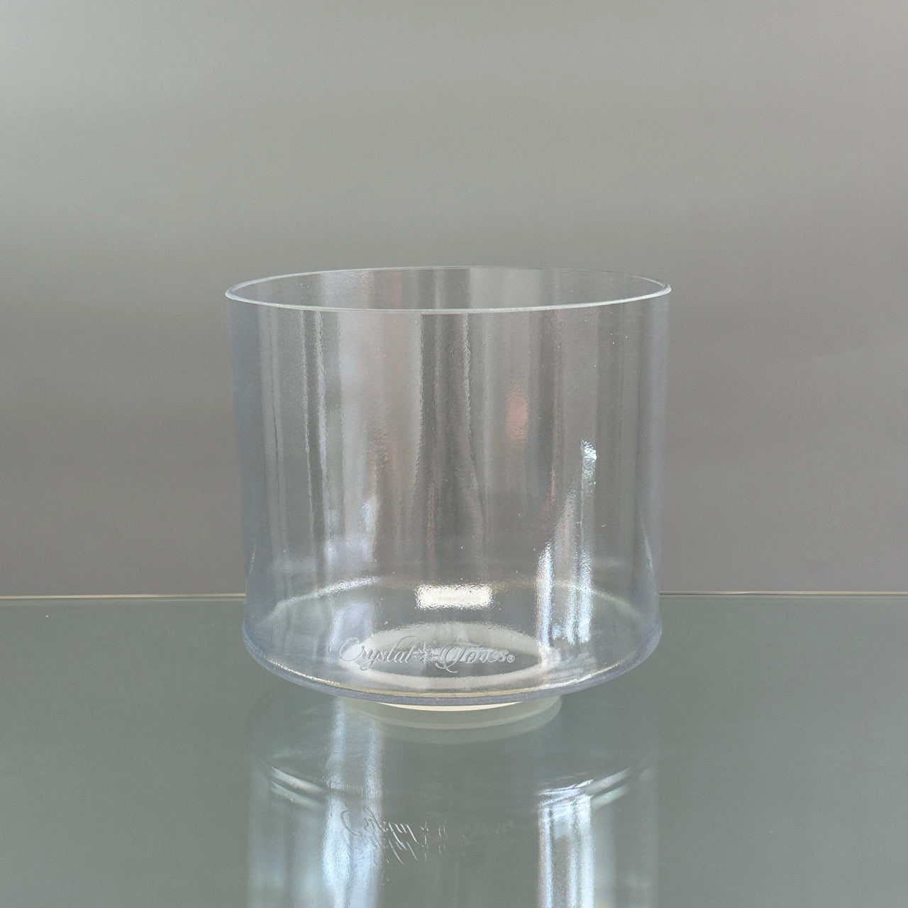 8" C-35 Androgynous Indium Alchemy™ Crystal Bowl® Side View 