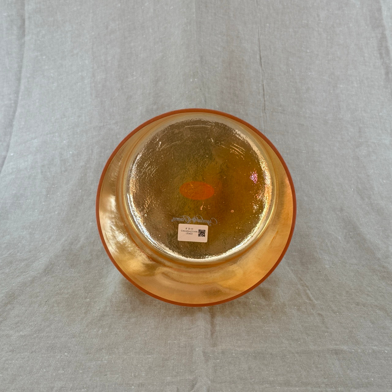 8" D-10 Grandmother Alchemy™ Crystal Bowl