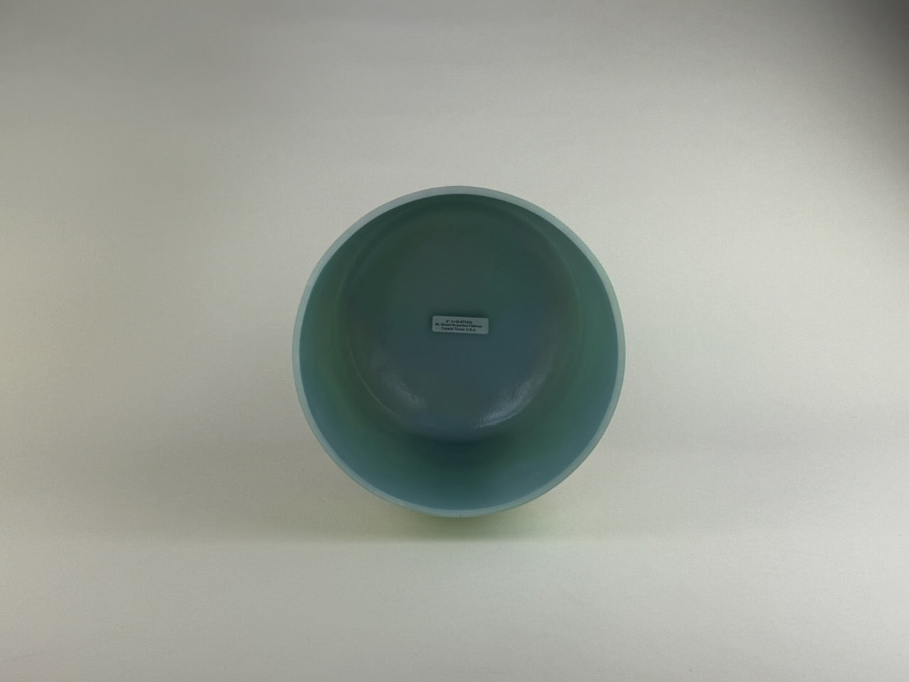 8" F+25 Mt. Shasta Serpentine, Platinum Alchemy™ Crystal Bowl