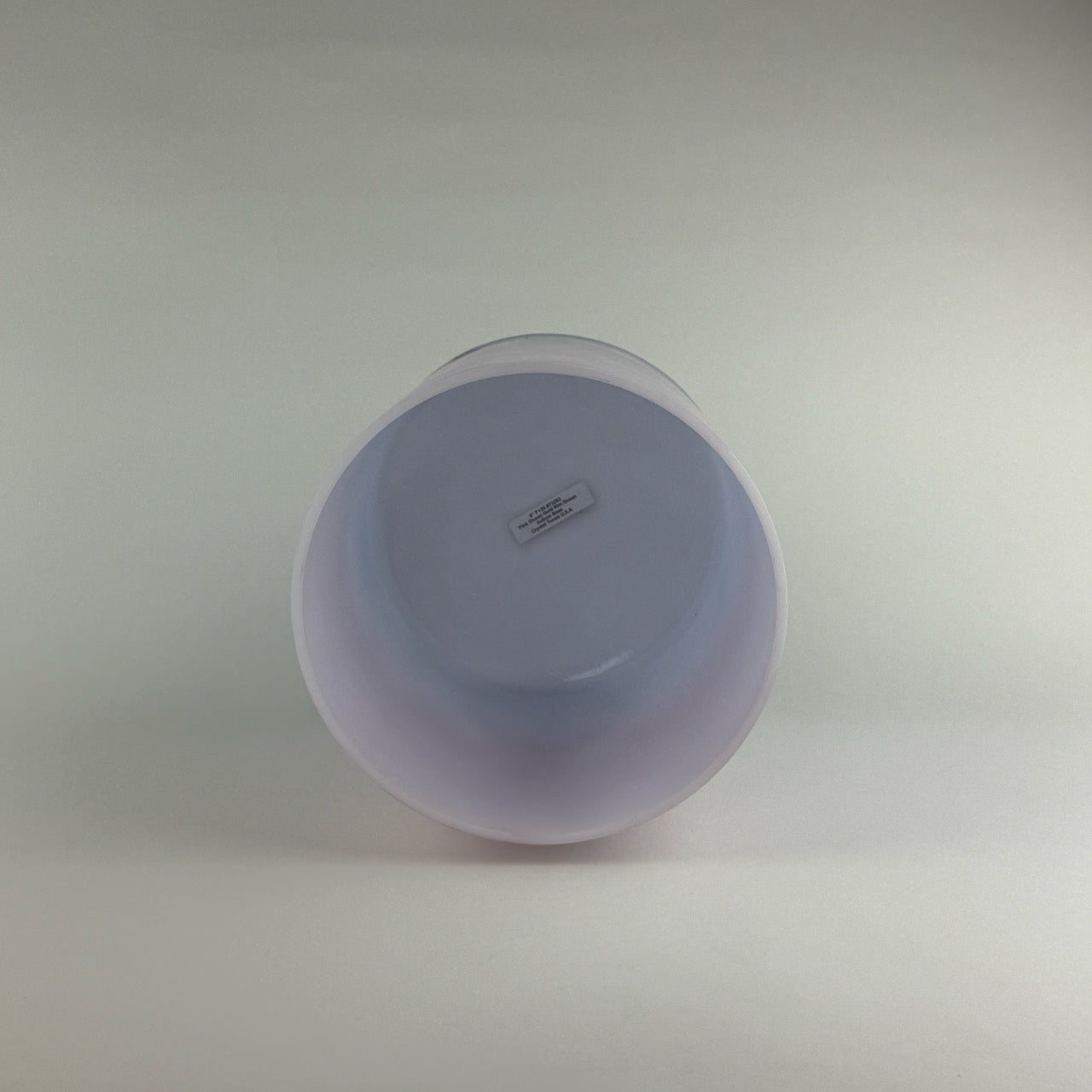 8" F+25 Ocean Indium, Pink Ocean Gold Alchemy™ Crystal Bowl
