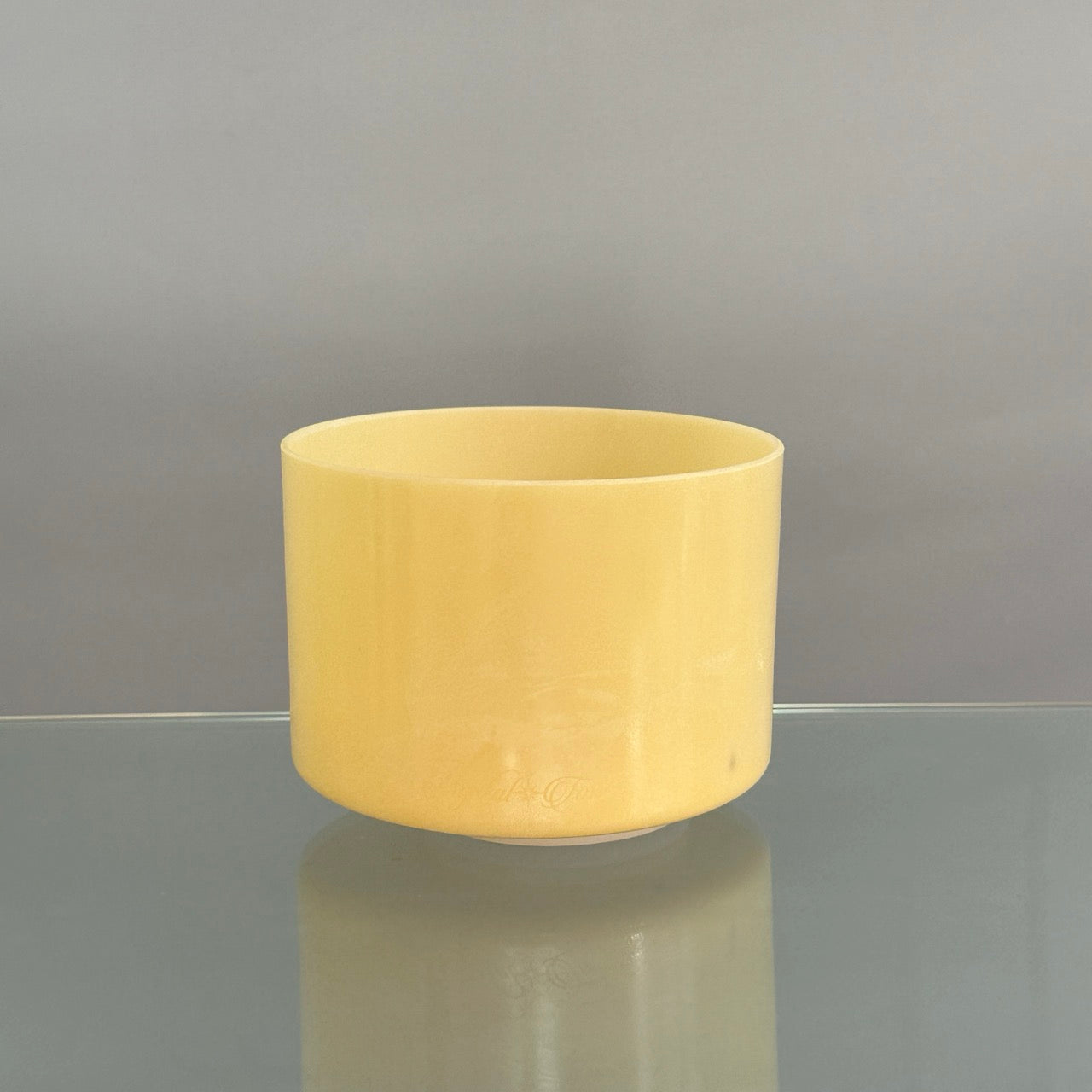 8" F#+30 Frankincense Alchemy™ Crystal Bowl® Side View