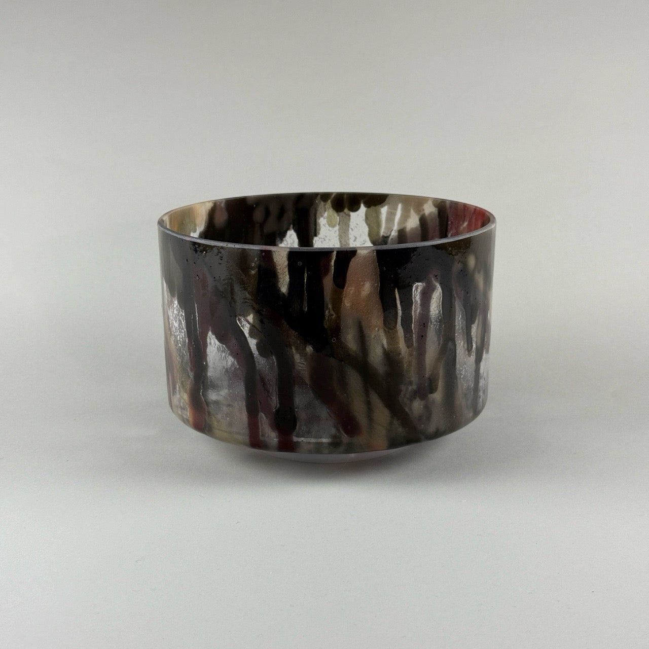 8” F+20 Super 7 Alchemy™ Crystal Bowl (Side View)