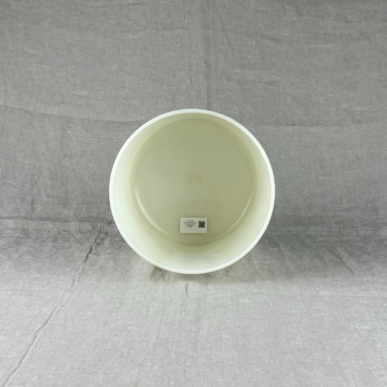 8" G+40 Frankincense, Platinum Alchemy™ Crystal Bowl