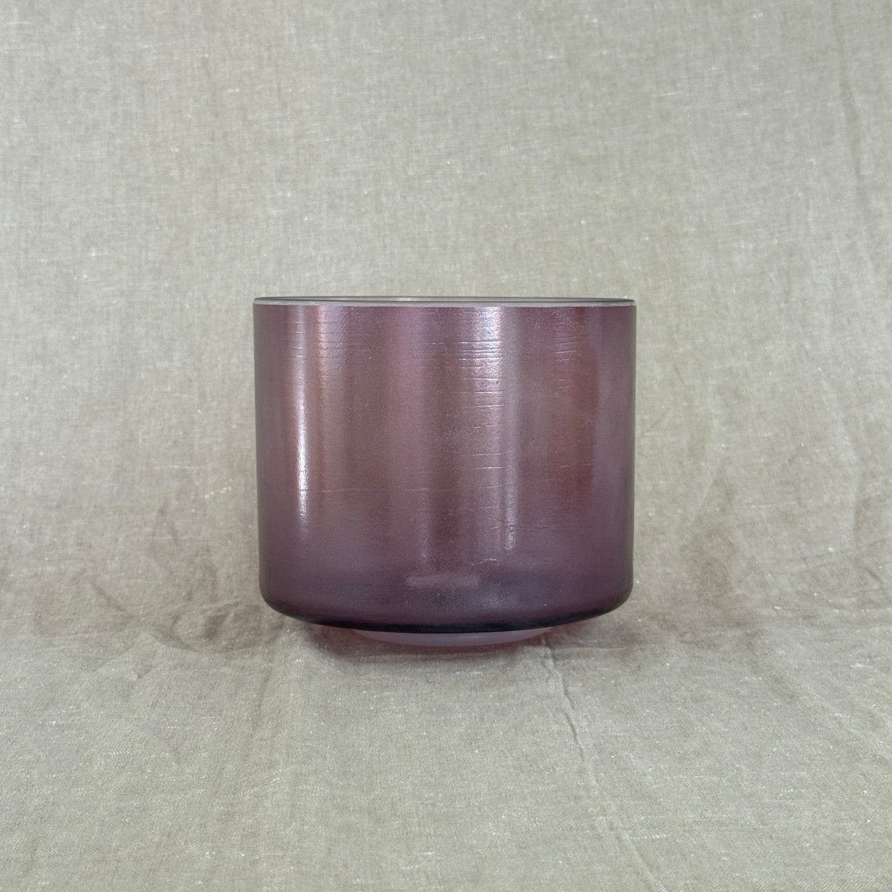 8" G+45 Lavender Aura Gold Alchemy™ Crystal Bowl