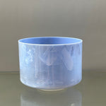 9" D+15 Lapis Lazuli Alchemy™ Crystal Bowl® Side View