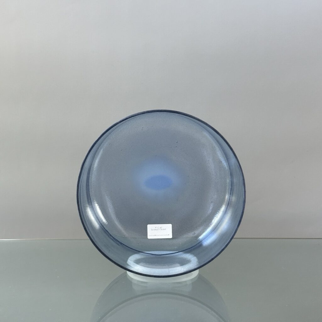 9" C+45 Indigo Alchemy™ Crystal Bowl® Inside View