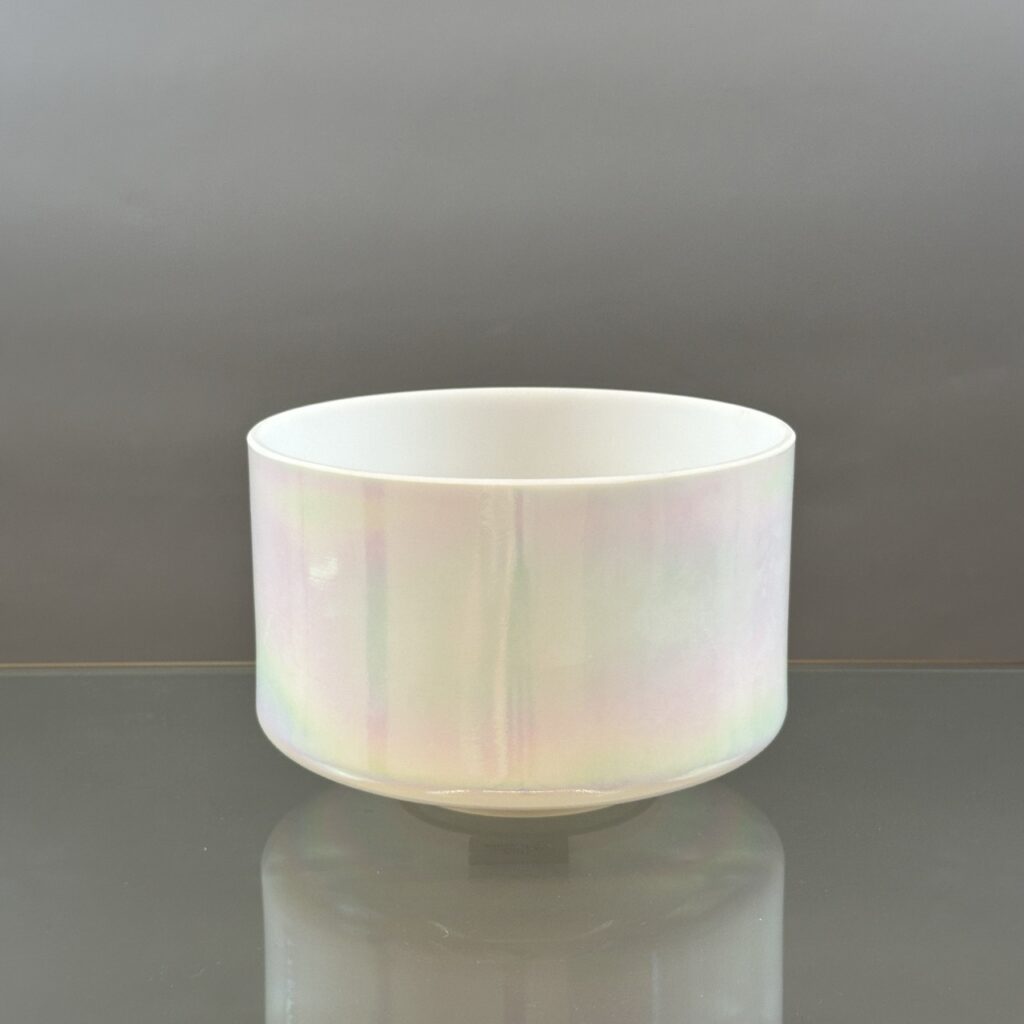 9″ G+15 Mother Of Platinum Alchemy™ Crystal Bowl® Side View