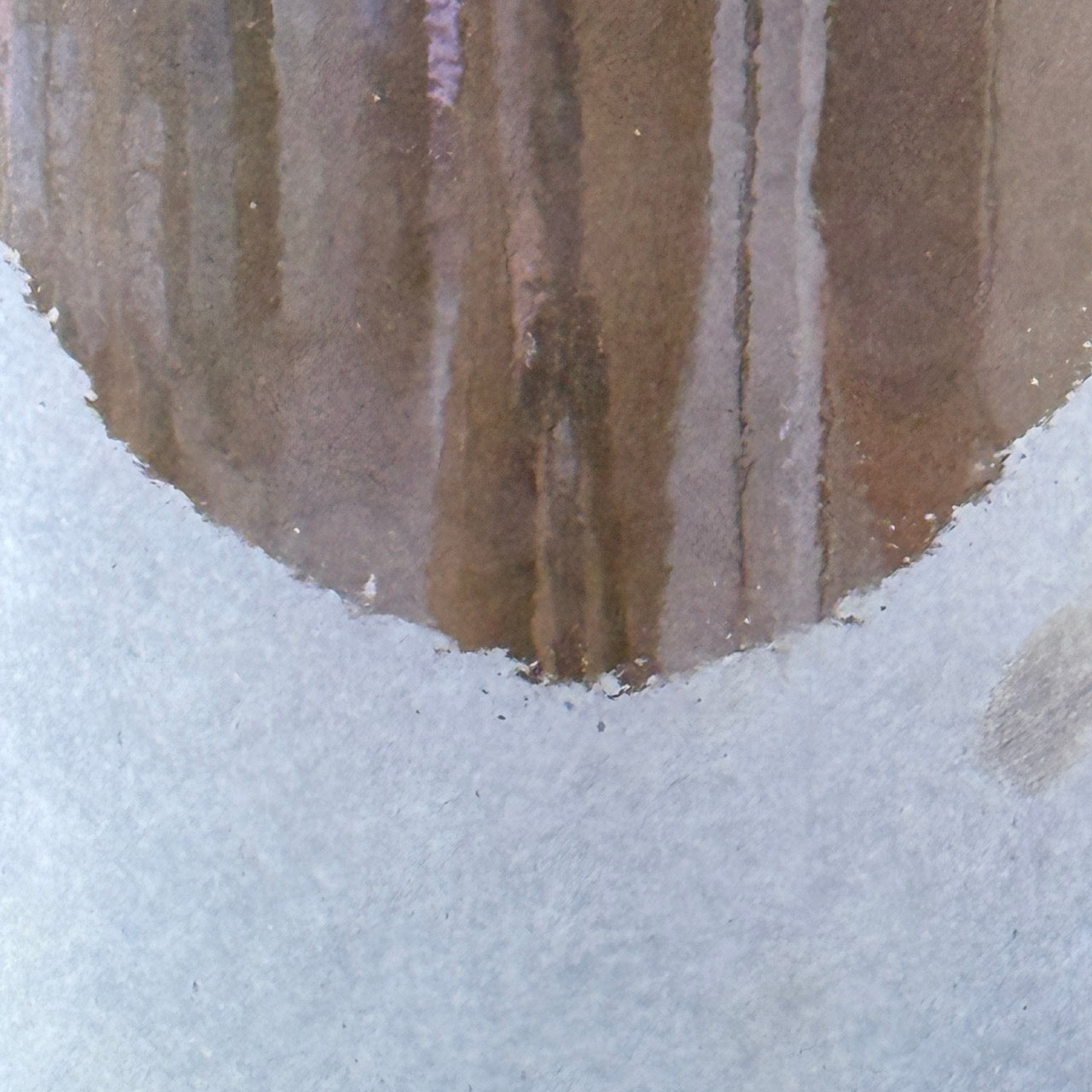 9” A+30 Charcoal, Palladium Alchemy™ Crystal Bowl (Colour Close Up)