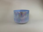 9" B-40 Turquoise, Platinum Alchemy™ Crystal Bowl