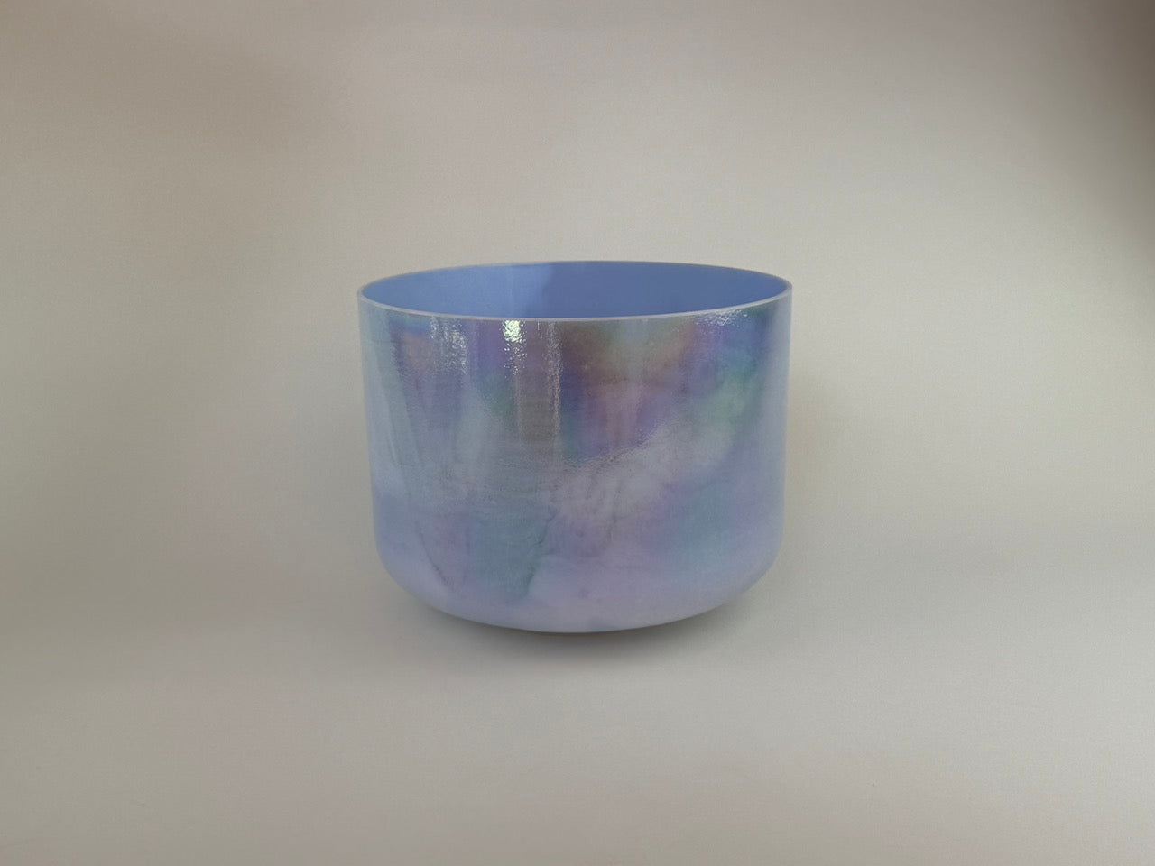 9" B-40 Turquoise, Platinum Alchemy™ Crystal Bowl