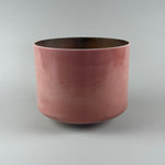 9” B-50 Sedona Red Rock, Tibetan Quartz Copper (inside) Alchemy™ Crystal Bowl (Side View)