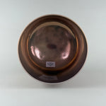 9” B-50 Sedona Red Rock, Tibetan Quartz Copper (inside) Alchemy™ Crystal Bowl (Inside View)