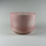 9” B+20 Pink Himalayan Salt Alchemy™ Crystal Bowl (Side View)