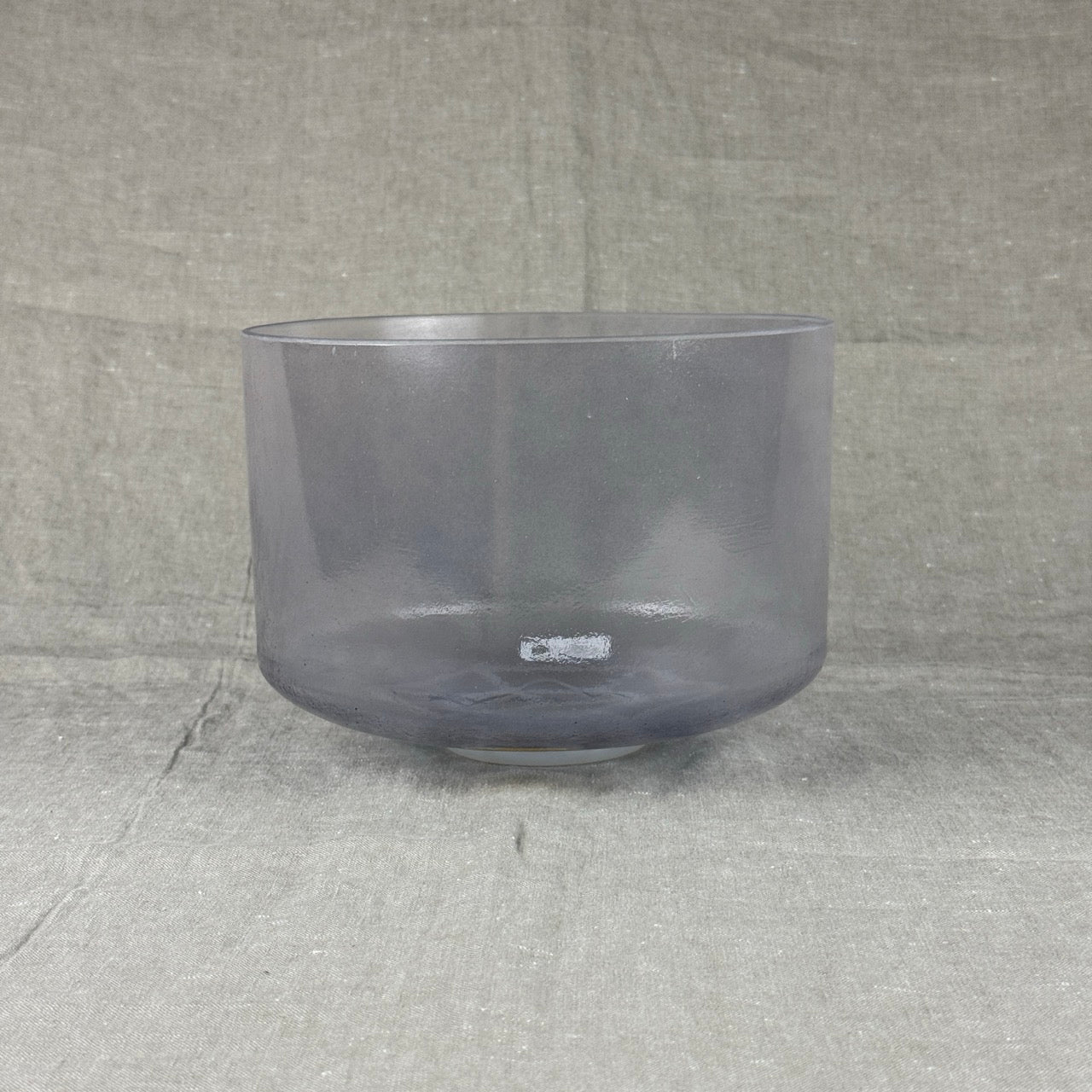 9" C-10 Tesseract Salt, Lavender Aura Gold Alchemy™ Crystal Bowl