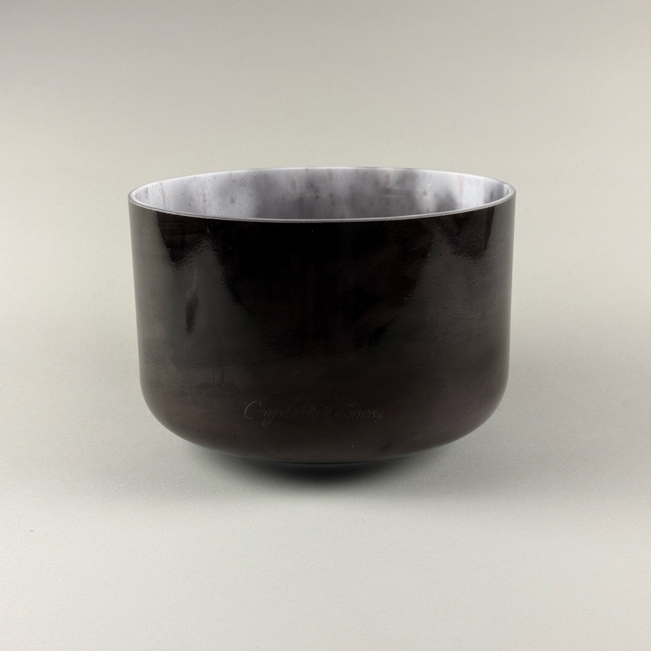 9” C#+40 Tanzanite Alchemy™ Crystal Bowl (Side View)