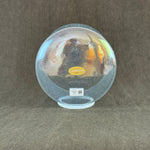 9" D-10 Aqua Aura Gold Azar Alchemy™ Crystal Bowl Base View