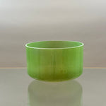9" E+30 Emerald Alchemy™ Crystal Bowl® Side View