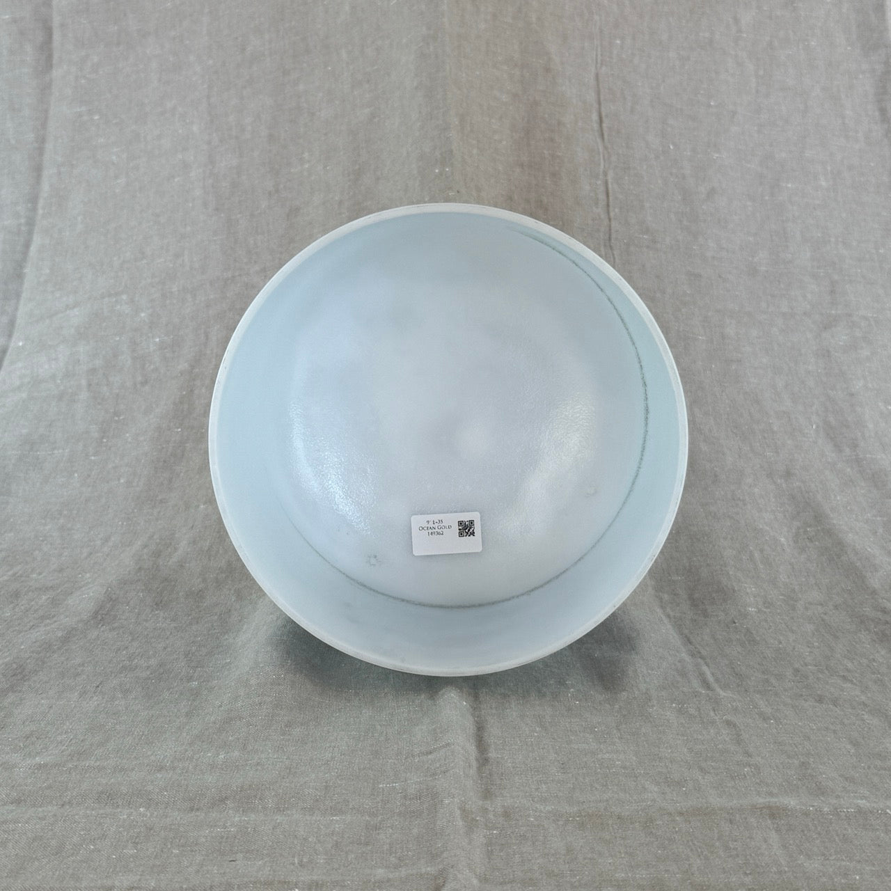 9" E+35 Ocean Gold Alchemy™ Crystal Bowl