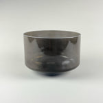9” E-40 Charcoal, Palladium (Inside) Alchemy™ Crystal Bowl (Side View)
