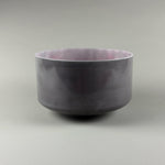 9” E-45 Moldavite, Pink Ocean Gold (Inside) Alchemy™ Crystal Bowl (Side View)