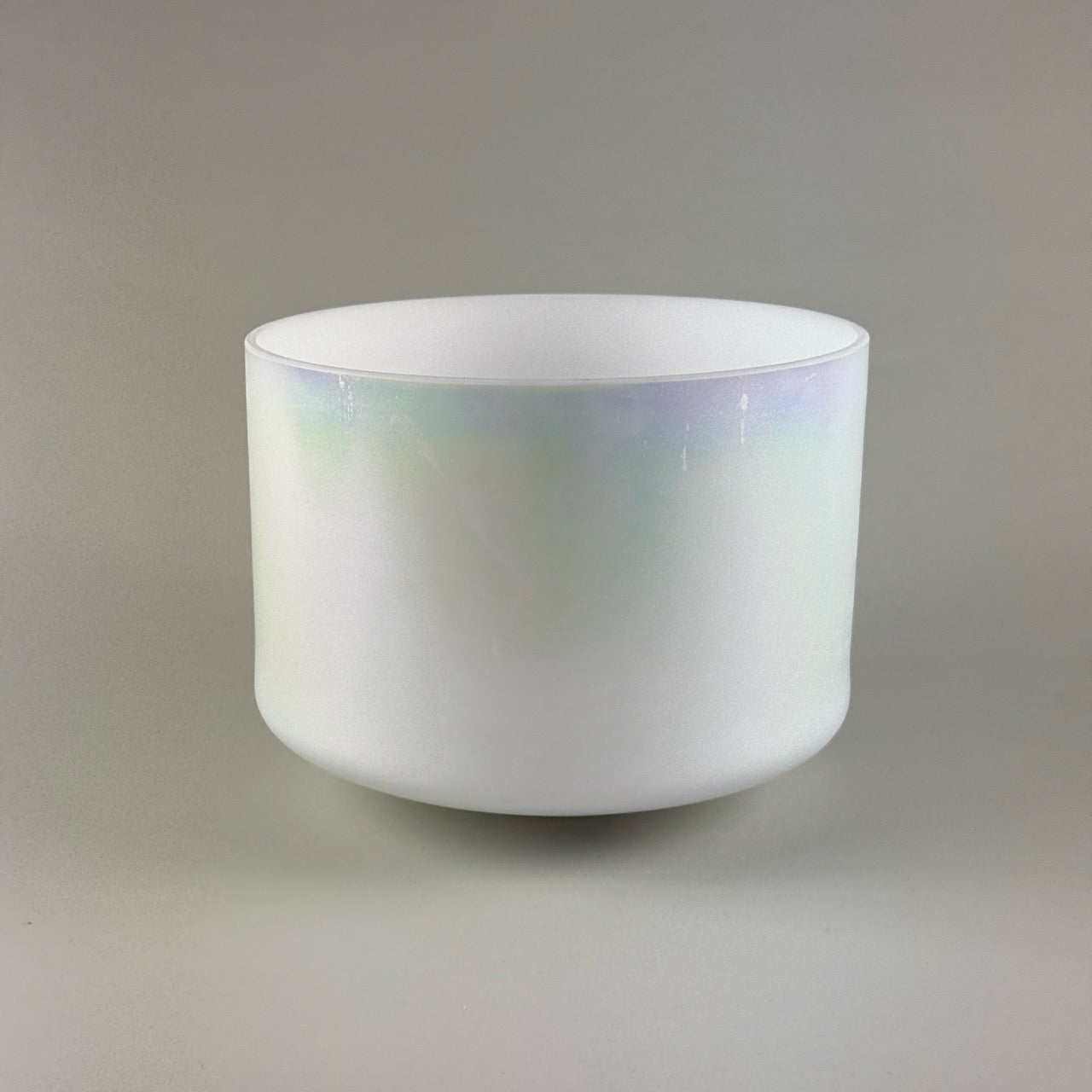 9” E-50 Mother of Platinum Alchemy™ Crystal Bowl (Side View)