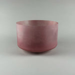 9” E+40 Pink Himalayan Salt Alchemy™ Crystal Bowl (Side View)