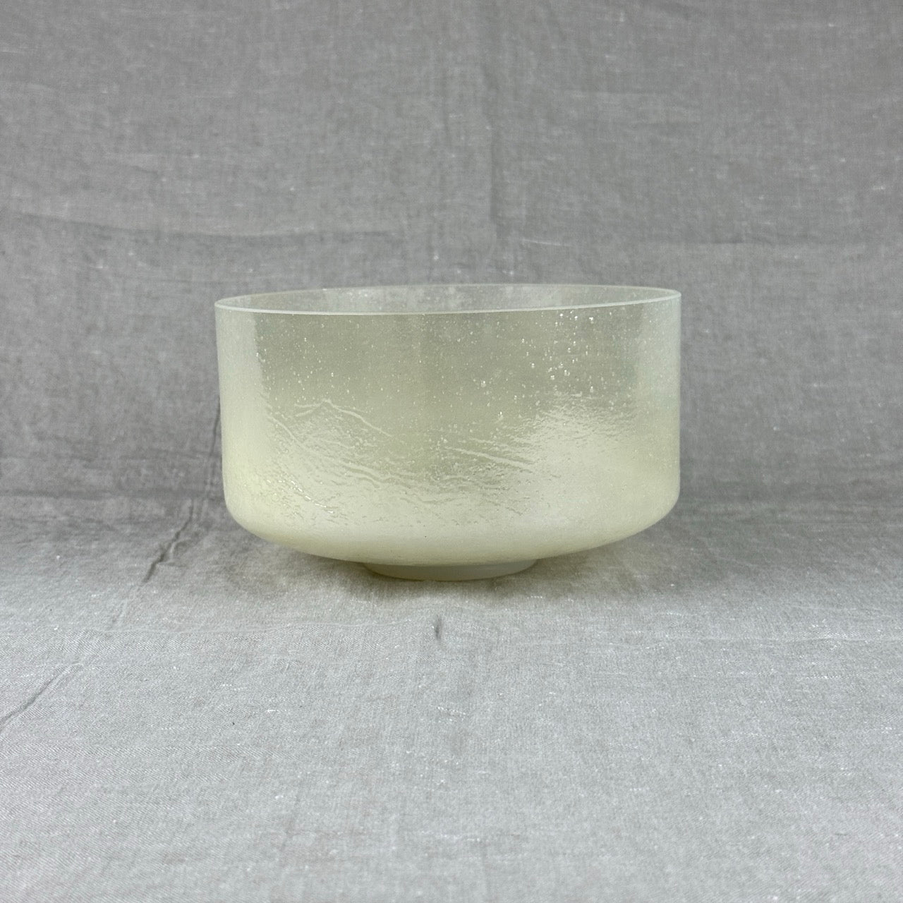 9" F-25 Phenacite, Lemon Aura Gold Alchemy™ Crystal Bowl