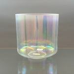 9" G+20 Blue Moonstone, Platinum Alchemy™ Crystal Bowl® Side View