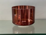 9" B0 Ruby, Tibetan Quartz Copper (Inside) Alchemy™ Crystal Bowl® Video