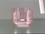 8" F+15 Pink Aura Gold Alchemy™ Crystal Bowl® Video